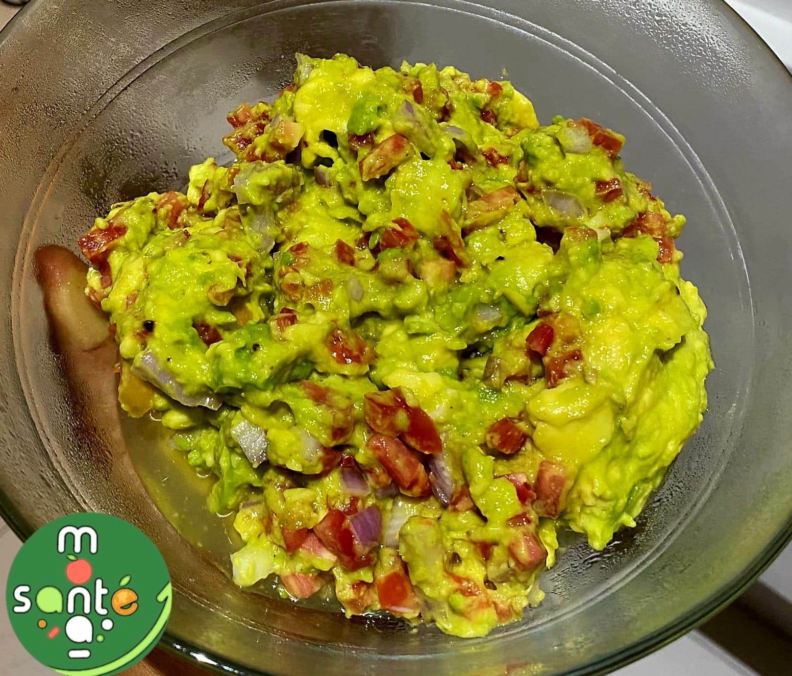 Exemple de repas équilibré préparé par un participant MONASANTE